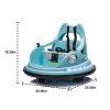 12V ride on bumper car for kids,electric car for kids,1.5-5 Years Old,W/Remote Control, LED Lights, Bluetooth & 360 Degree Spin