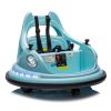 12V ride on bumper car for kids,electric car for kids,1.5-5 Years Old,W/Remote Control, LED Lights, Bluetooth & 360 Degree Spin