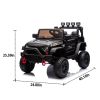 24V Kids Ride On Car W/Parents Remote Control,400W Motor,Four Wheel Suspension,Adjustable speed,USB,MP3,Music,Bluetooth,Large display screen