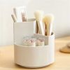 Makeup Brush Holder 3 Compartments, Cosmetic Supplies Organizer