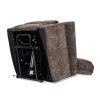 Irwin 36" Power Lift Recliner Chair, Chocolate Brown Chenille