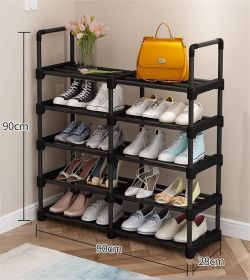 Household Assembly Extra Large Multilayer Shelf Simple Shoe Racks (size: 90*90)