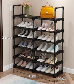 Household Assembly Extra Large Multilayer Shelf Simple Shoe Racks (size: 90*110)
