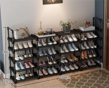 Household Assembly Extra Large Multilayer Shelf Simple Shoe Racks (size: 180*90-1051)