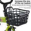 16 inch sporty kids bike with training wheels and stand Adjustable saddle Suitable for boys and girls aged 4-8 years tall Height 41-46 inches